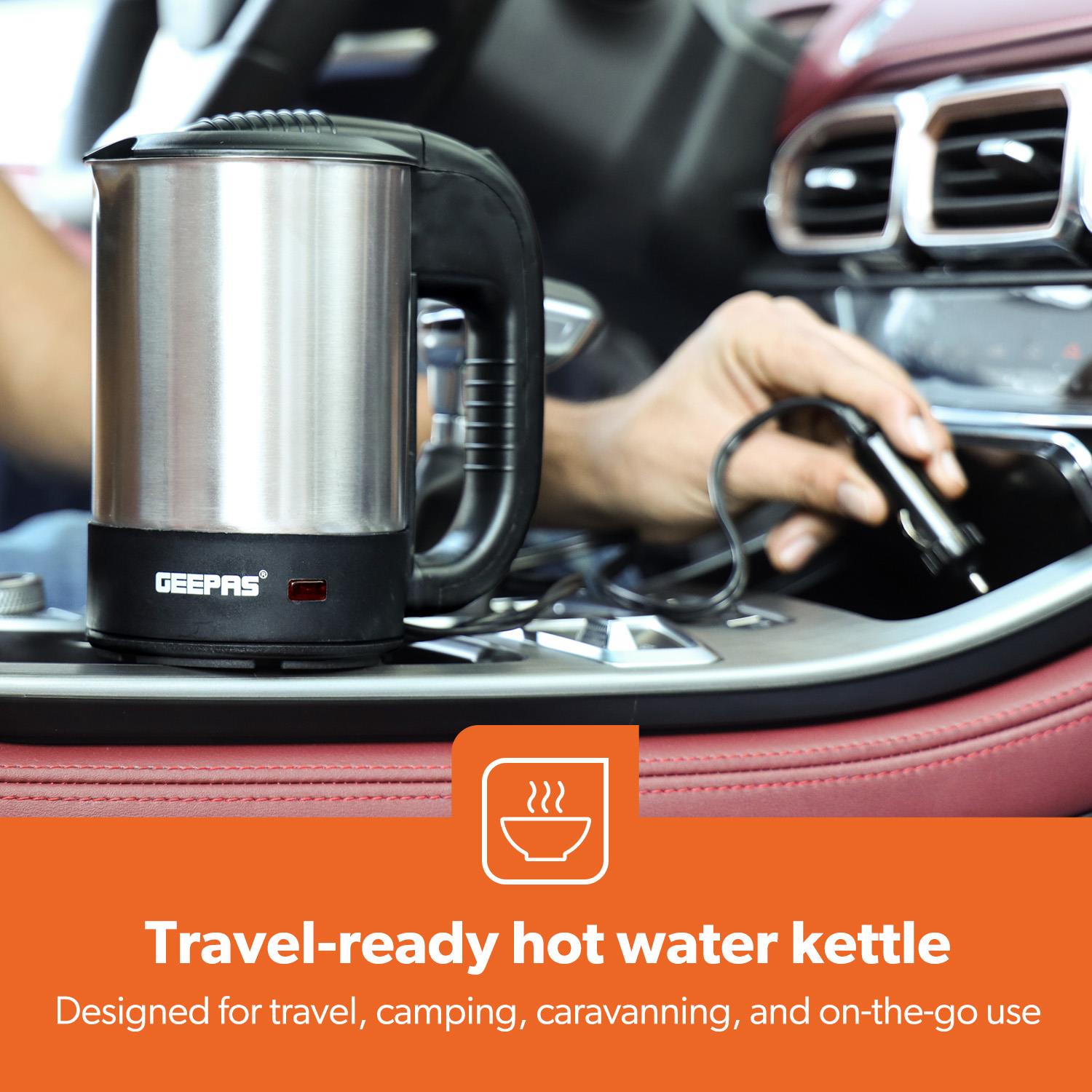 24V Car Travel Kettle 500ML Caravan Portable