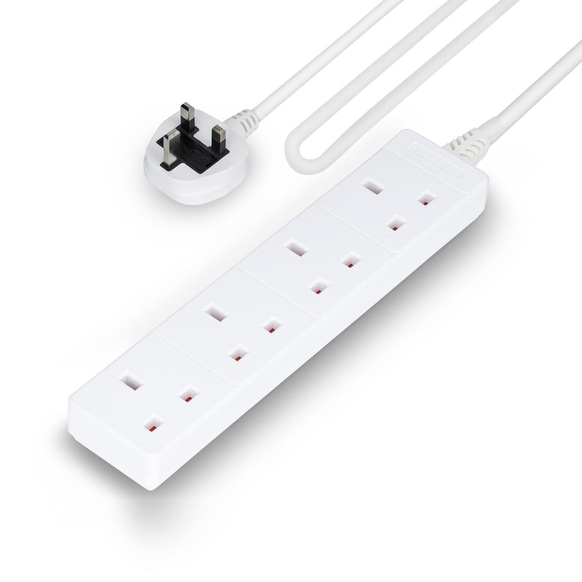4 Gang Extension Lead Cable With A 1M Cable