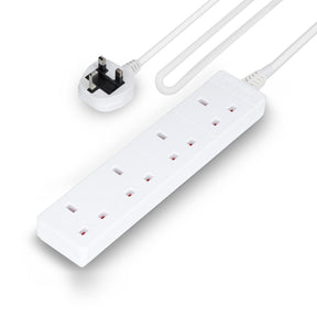 4 Gang Extension Lead Cable With A 1M Cable