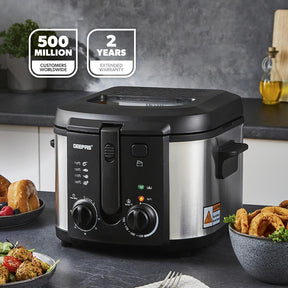 3L Stainless Steel Non-Stick Electric Deep Fat Fryer