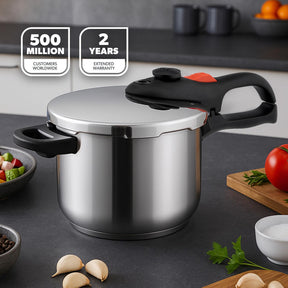 6L Stainless Steel Pressure Cooker With Quick Pressure Release