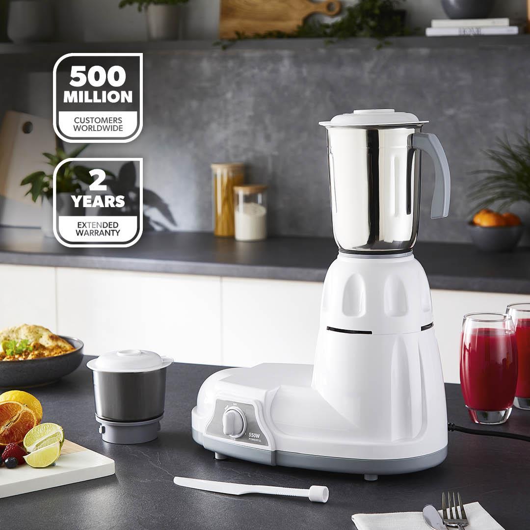 Electric Mixer Grinders With Wet and Dry Jars - Spice & Food Mixer