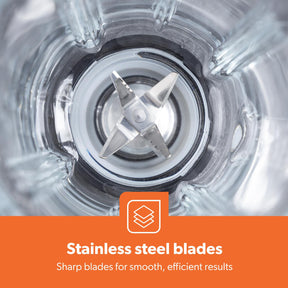 Retrovive Cream 2-In-1 Food Jug Blender With 1.5L Glass Jug