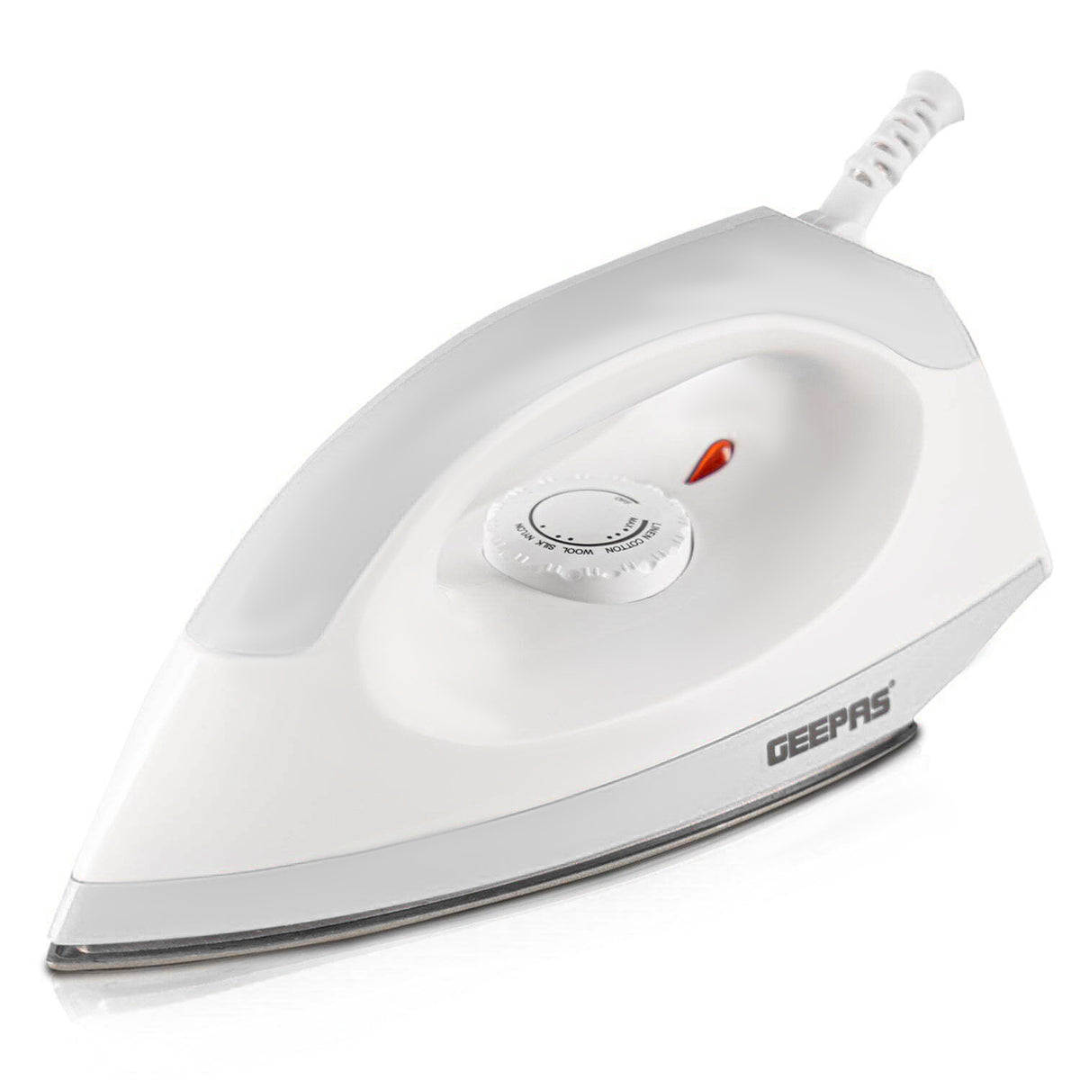 1200W Steam-Line Dry Iron With Non-Stick Plates