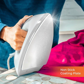 1200W Steam-Line Dry Iron With Non-Stick Plates