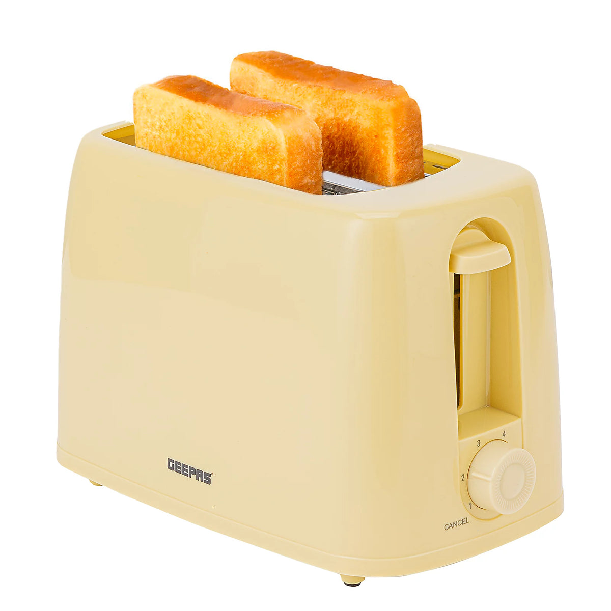 2 Slice Bread Toaster 6 Level Browning Control with Crumb Tray