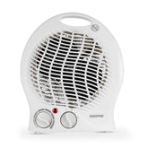 2000W Adjustable 2-In-1 Fan Heater With 2 Heat Settings & Cooling