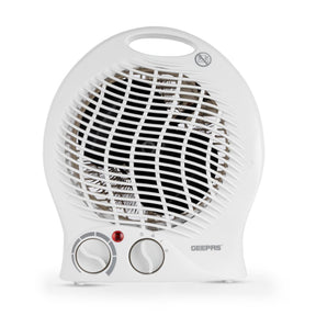 2000W Adjustable 2-In-1 Fan Heater With 2 Heat Settings & Cooling