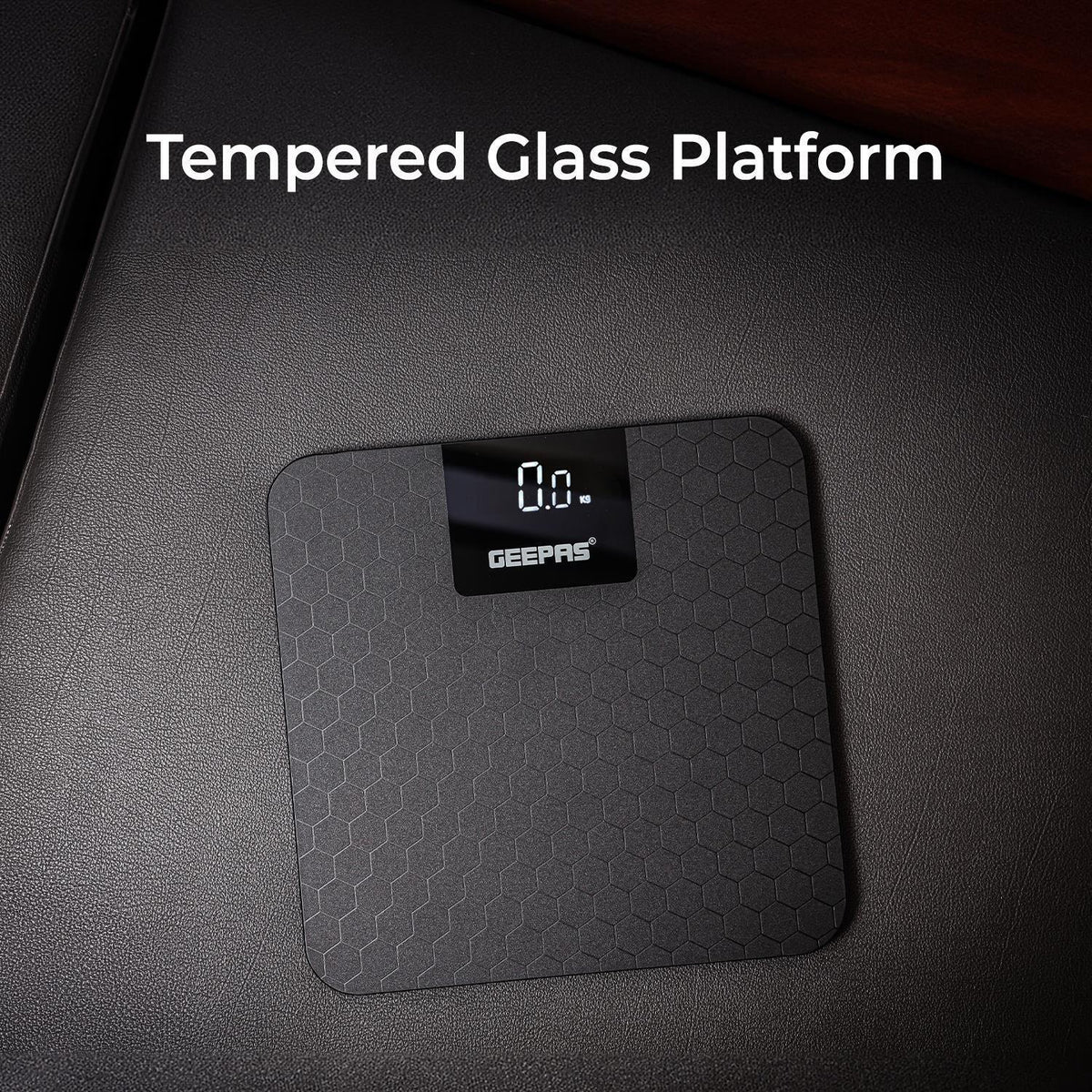 Geepas High-Precision Weight Scale With Easy-Read LED (180kg)