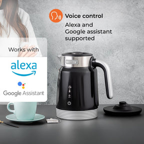 1.7L Smart Stainless-Steel Digital Kettle Alexa Google Voice 2200W