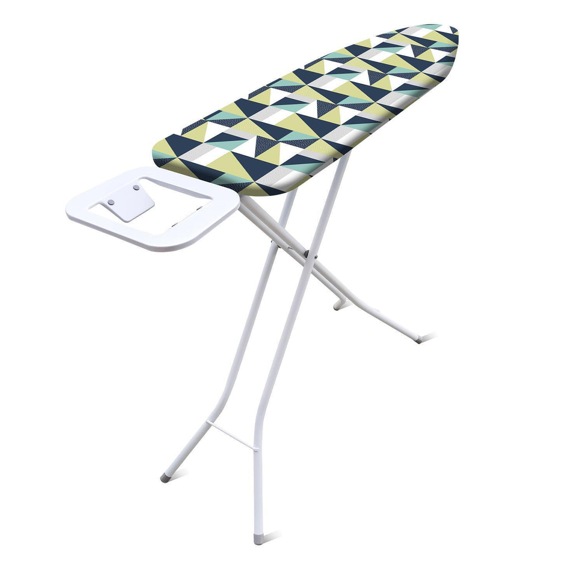 Geometric Green & White Lightweight Folding Ironing Board