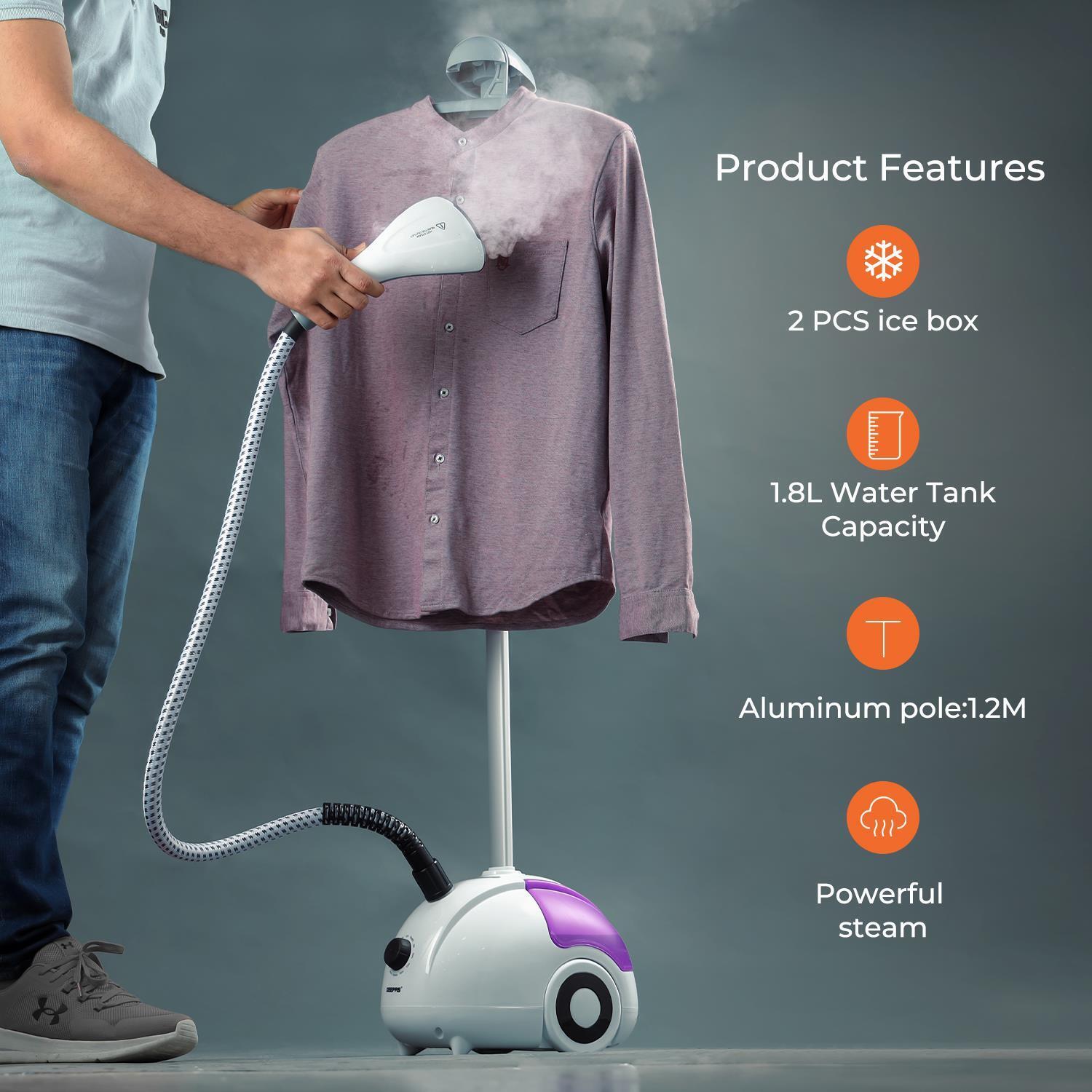 2000W Upright Vertical Garment Steamer With 11 Settings