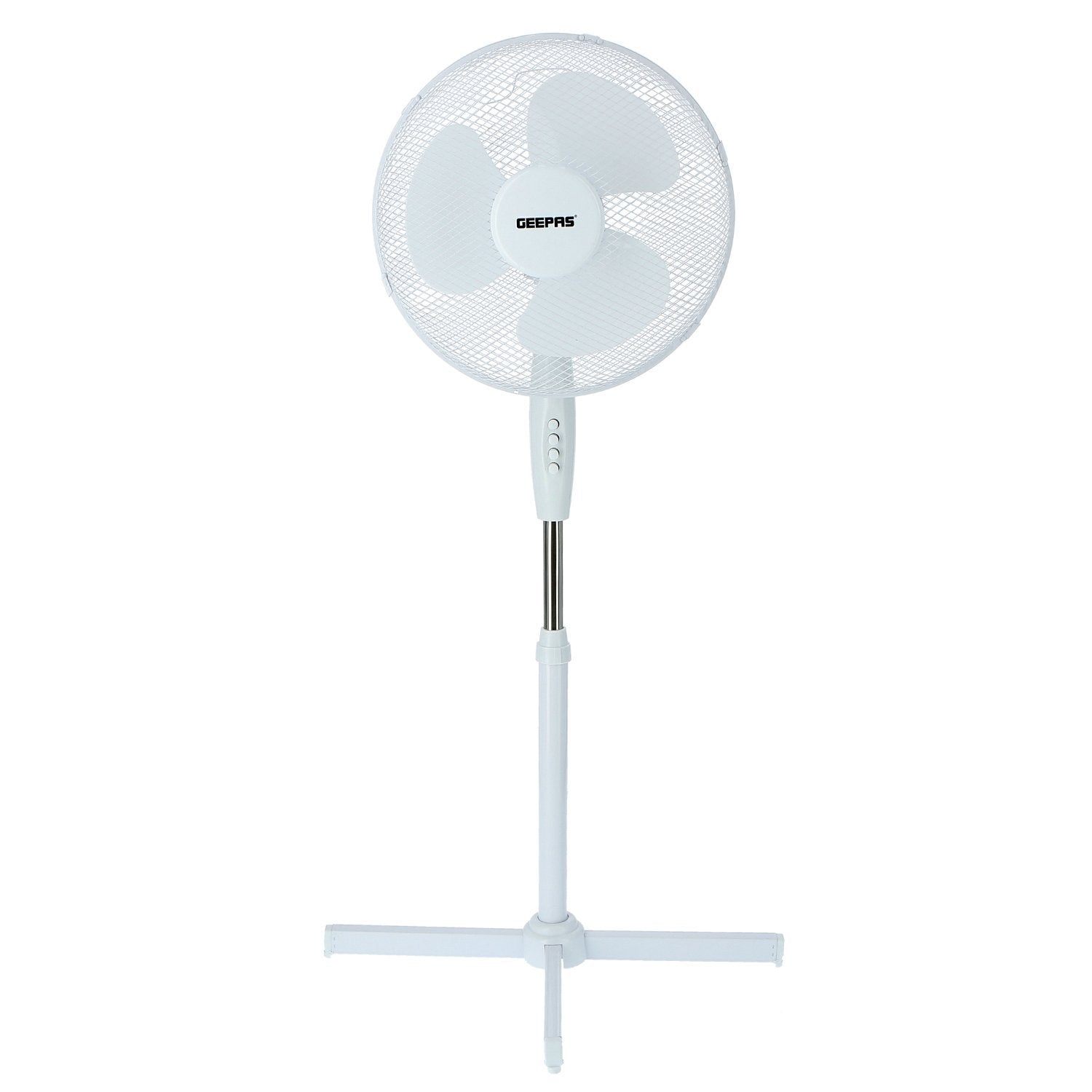 16 Inch White Electric Pedestal Fan