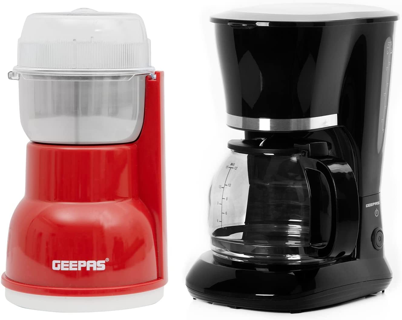 1.5L Filter Coffee Machine & Coffee Grinder Combo