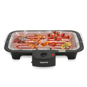 Indoor Smokeless Tabletop Electric Grill BBQ 2000W