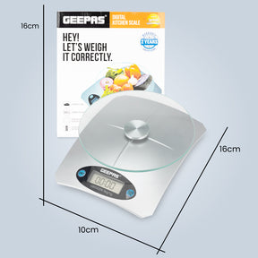 Geepas | For you. For life. Digital Kitchen Weighing Scales Scales