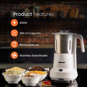 Food Processor Wet & Dry Grinder Coffee Accessories Geepas | For you. For life. 