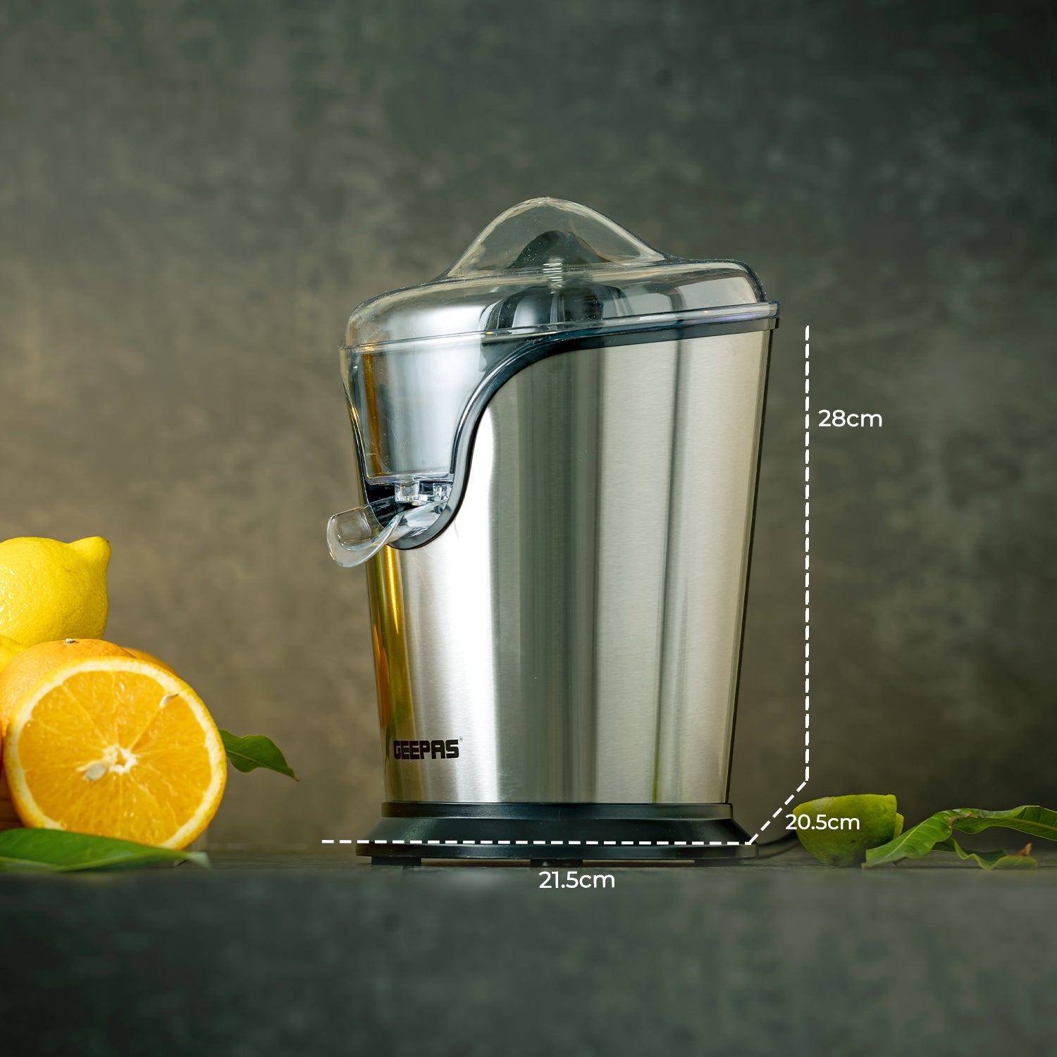 Mini Electric Citrus Juicer & Squeezer Juicer Geepas | For you. For life. 