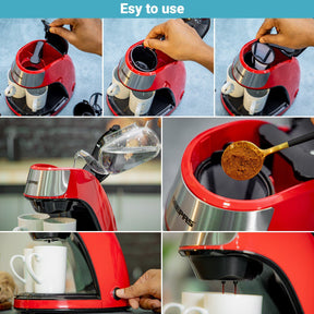 450W Filter Coffee Machine Coffee Machine Geepas | For you. For life. 