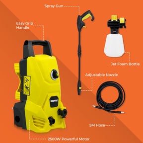 Geepas | For you. For life. High Pressure Electric Pressure Washer With Accessories Car Washer
