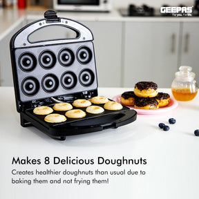750W Doughnut Maker Machine, 8 Hole Dessert Geepas | For you. For life. 