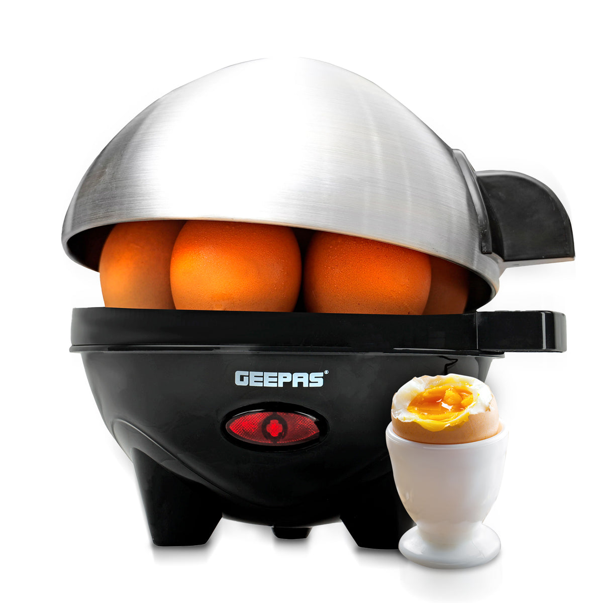 Geepas | For you. For life. Hard Boiled Egg Cooker & Poacher Cooker