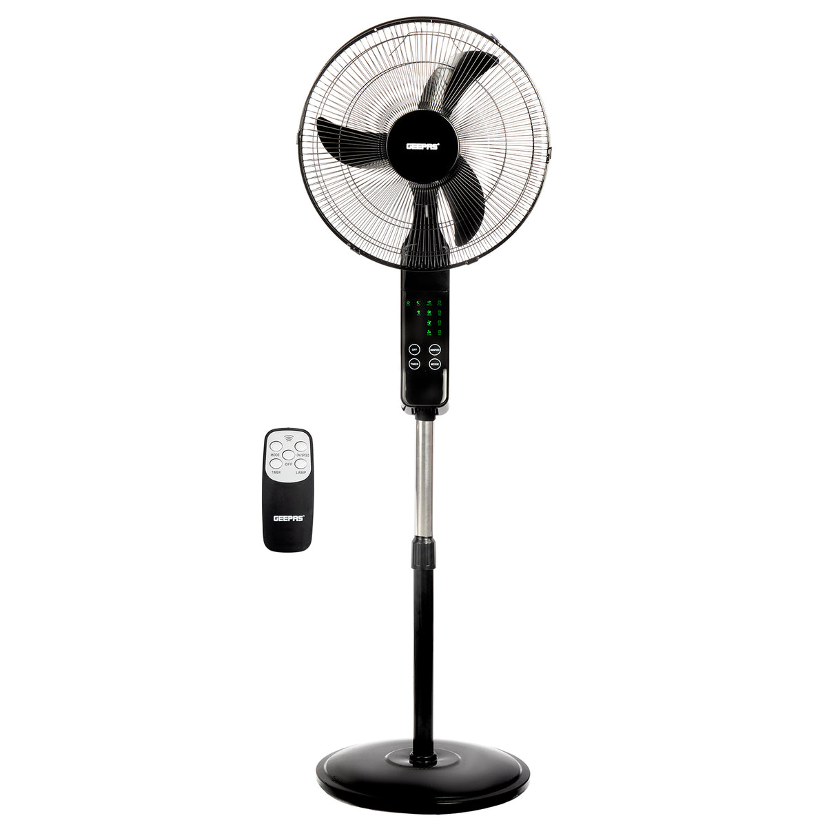 16’’ Pedestal Fan with Remote Control, 60W