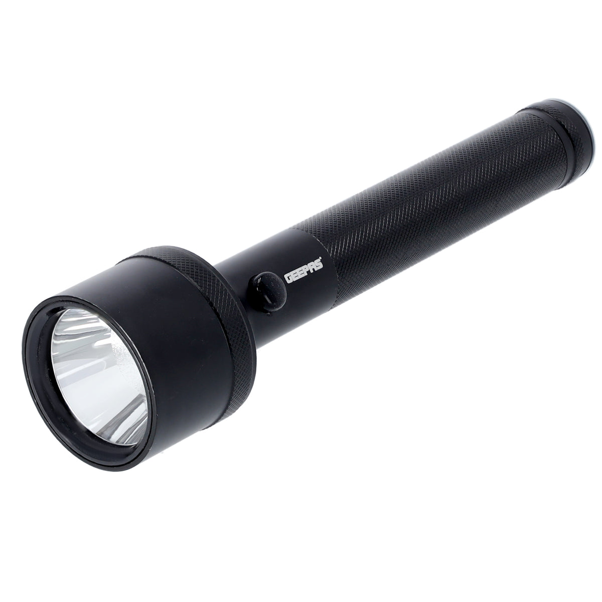 Geepas | For you. For life. Rechargeable LED Flashlight XPE Torch Lighting