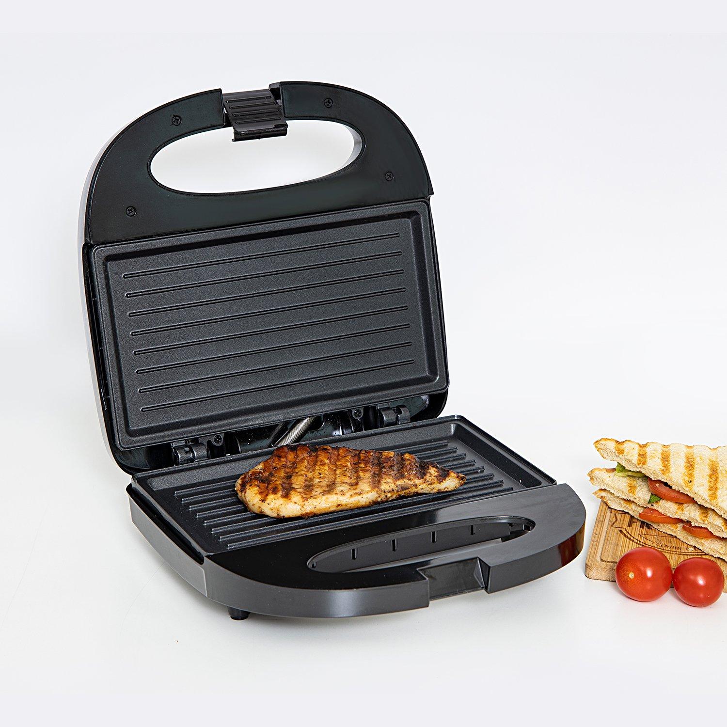 750W Grill Maker & Griddle Toasty Maker Sandwich Maker Geepas | For you. For life. 