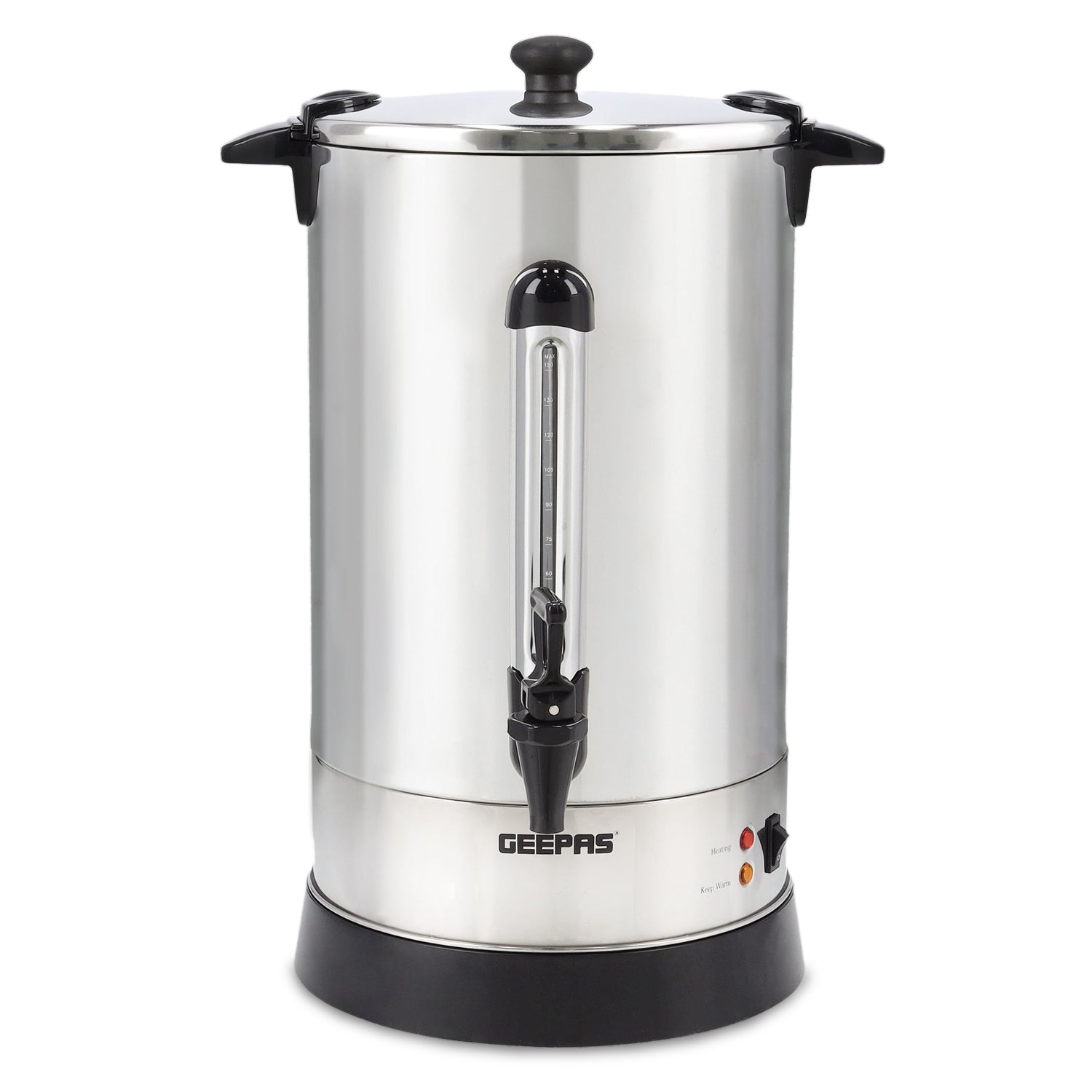 20L Stainless Steel Electric Urn (1650W) Electric Catering Urn Geepas | For you. For life. 