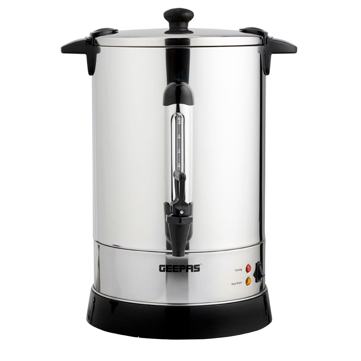 15L Stainless Steel Electric Urn (1650W) Electric Catering Urn Geepas | For you. For life. 