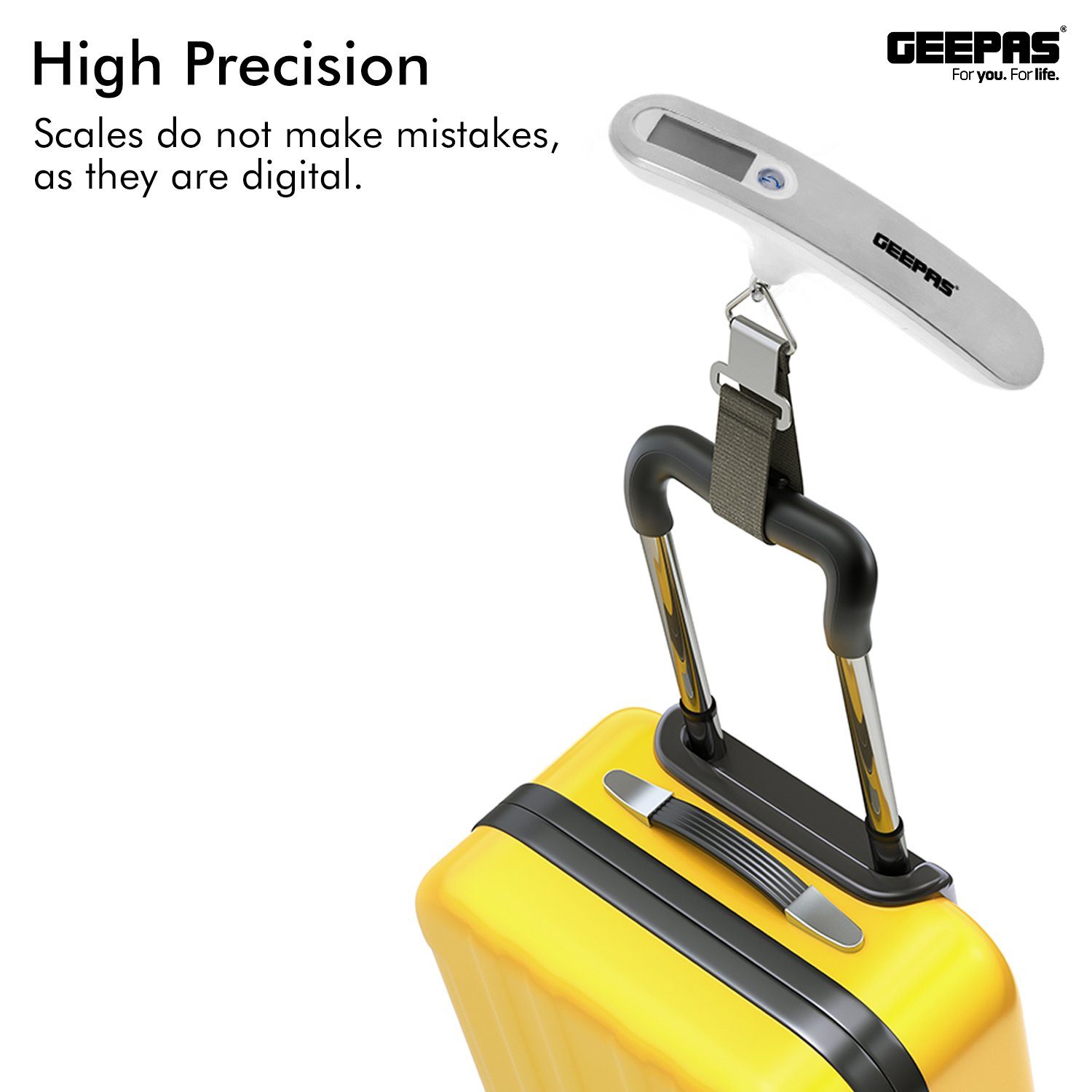 Digital Luggage Scales Luggage Scales Geepas | For you. For life. 
