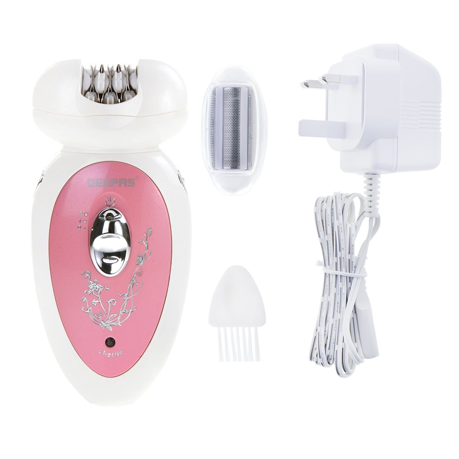 2 in 1 Rechargeable Epilator Lady Shaver Set Lady Shaver Geepas | For you. For life. 