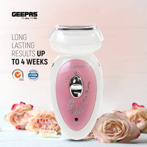 2 in 1 Rechargeable Epilator Lady Shaver Set Lady Shaver Geepas | For you. For life. 