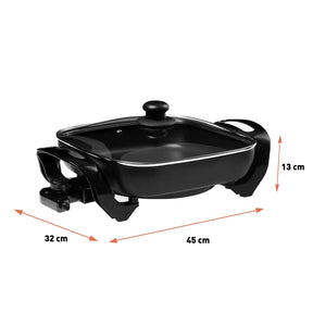 1500W Multifunctional Electric Skillet, Multi Cooker Other Kitchen Geepas | For you. For life. 