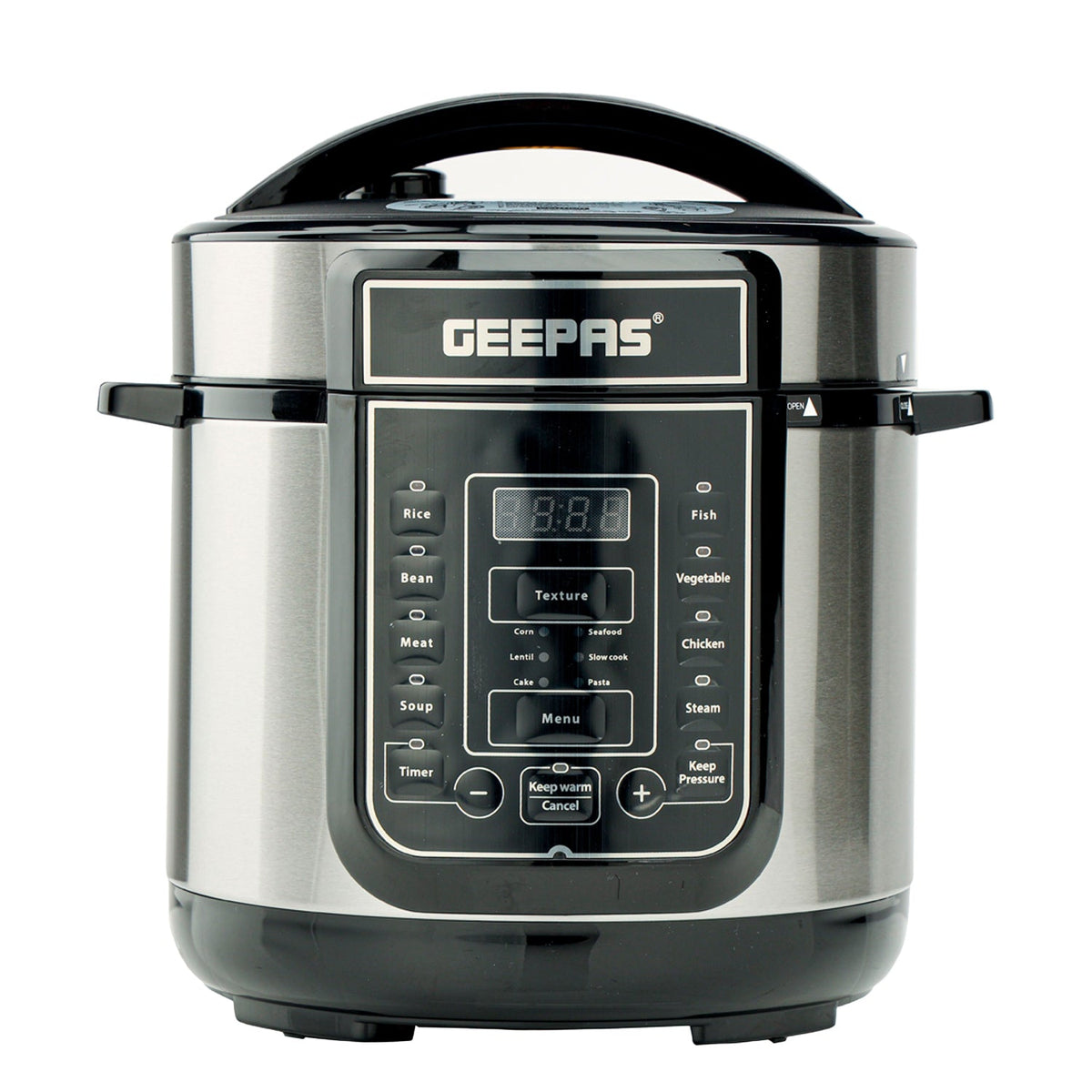 1000W Electric Multi Cooker Pressure Cooker, Steamer Multicooker Geepas | For you. For life. 