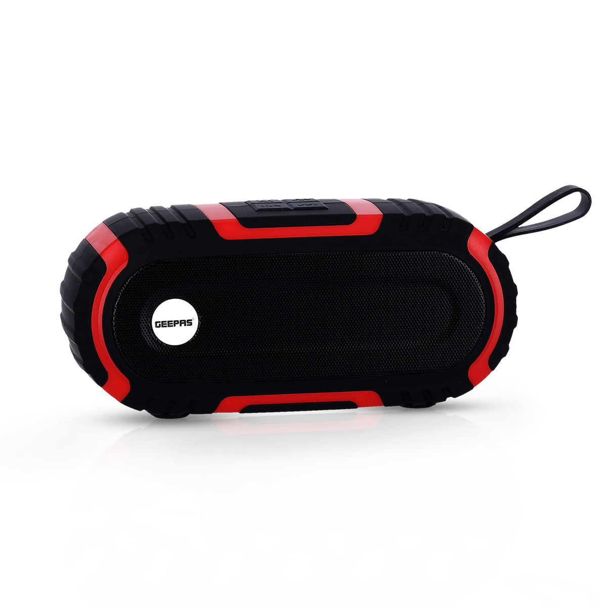 Black and Red Rechargeable 10m Wireless Speaker