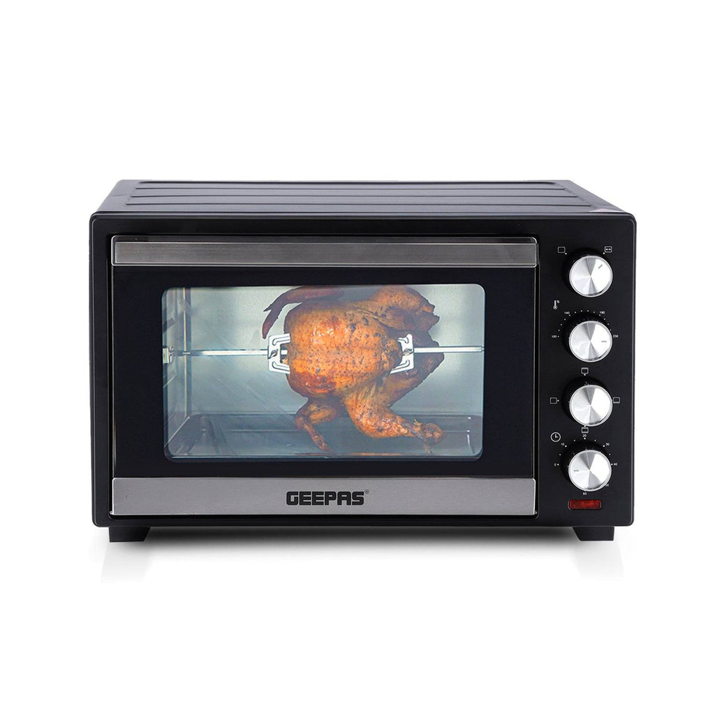 Fast Bake Electric Rotisserie Mini Oven Grill Cooker