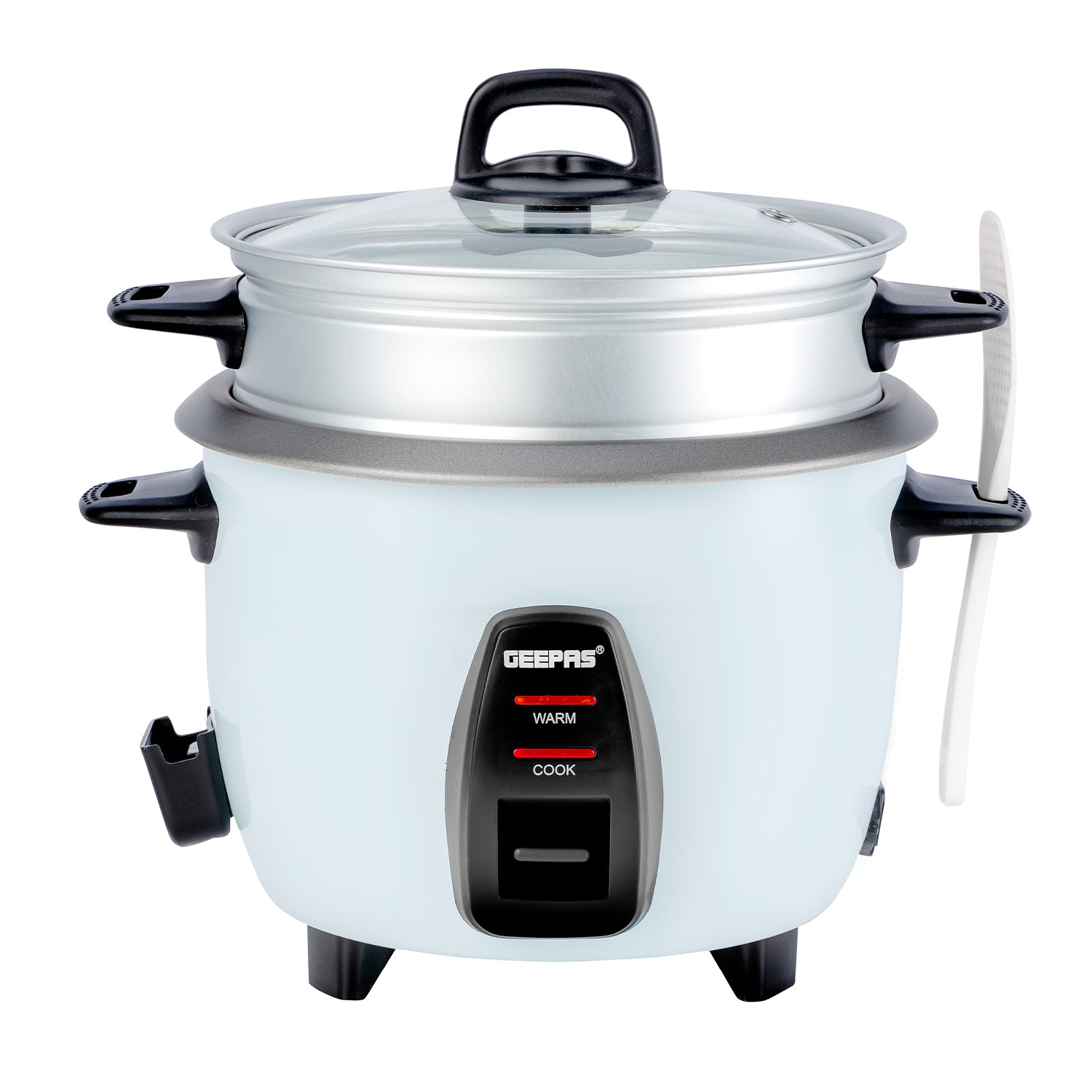 3-In-1 Instant Electric Rice Cooker and Steamer 1L | Geepas UK