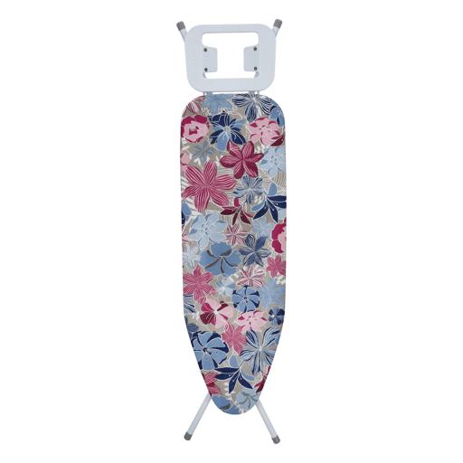 Flower Patterned Mesh Ironing Board With Iron Rest