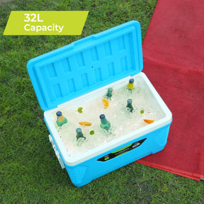 32L Double Insulated Ice Cooler Chest