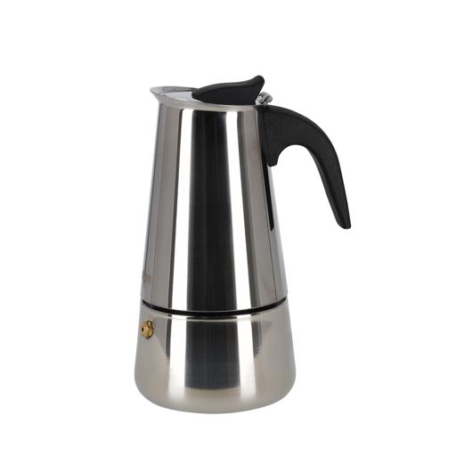 4-Cup Stainless Steel Espresso and Mocha Pot