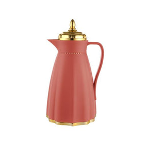 1L Hala 'Blood Orange' Glass Vacuum Flask and Tea Pot