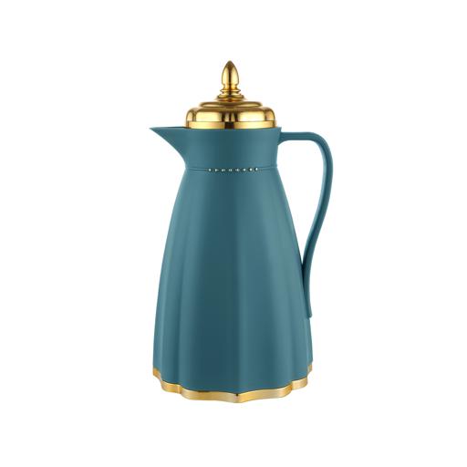 Hala Sea Blue Glass Vacuum Flask Tea Pot