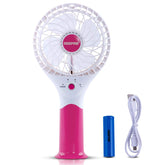 Geepas Rechargeable Mini Fan | Personal Portable Fan | Pink Geepas | For you. For life. 