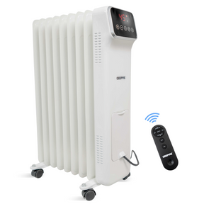 9-Fin Remote Controlled Electric Oil-Filled Radiator Heater