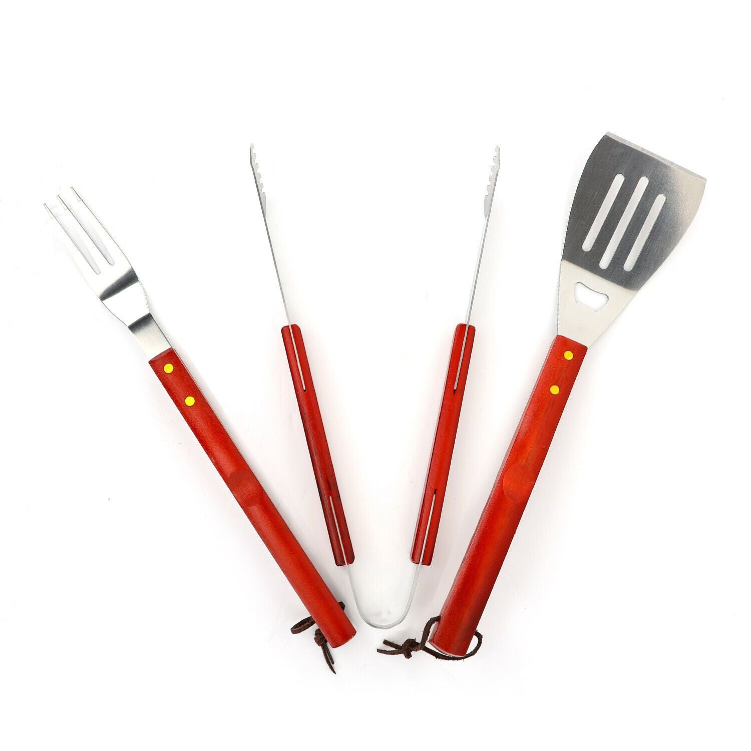 BBQ Stainless Steel Barbeque Utensils Grill Tool Set By Royalford Royalford 