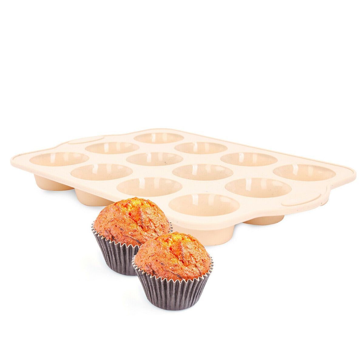 Royalford 12 Cup Silicone Baking Mould Royalford 