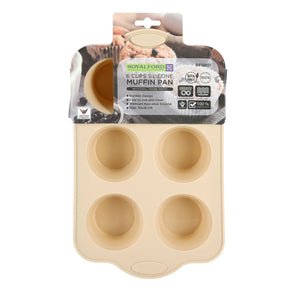 6-Cup Silicone Muffin Baking Tray Royalford 