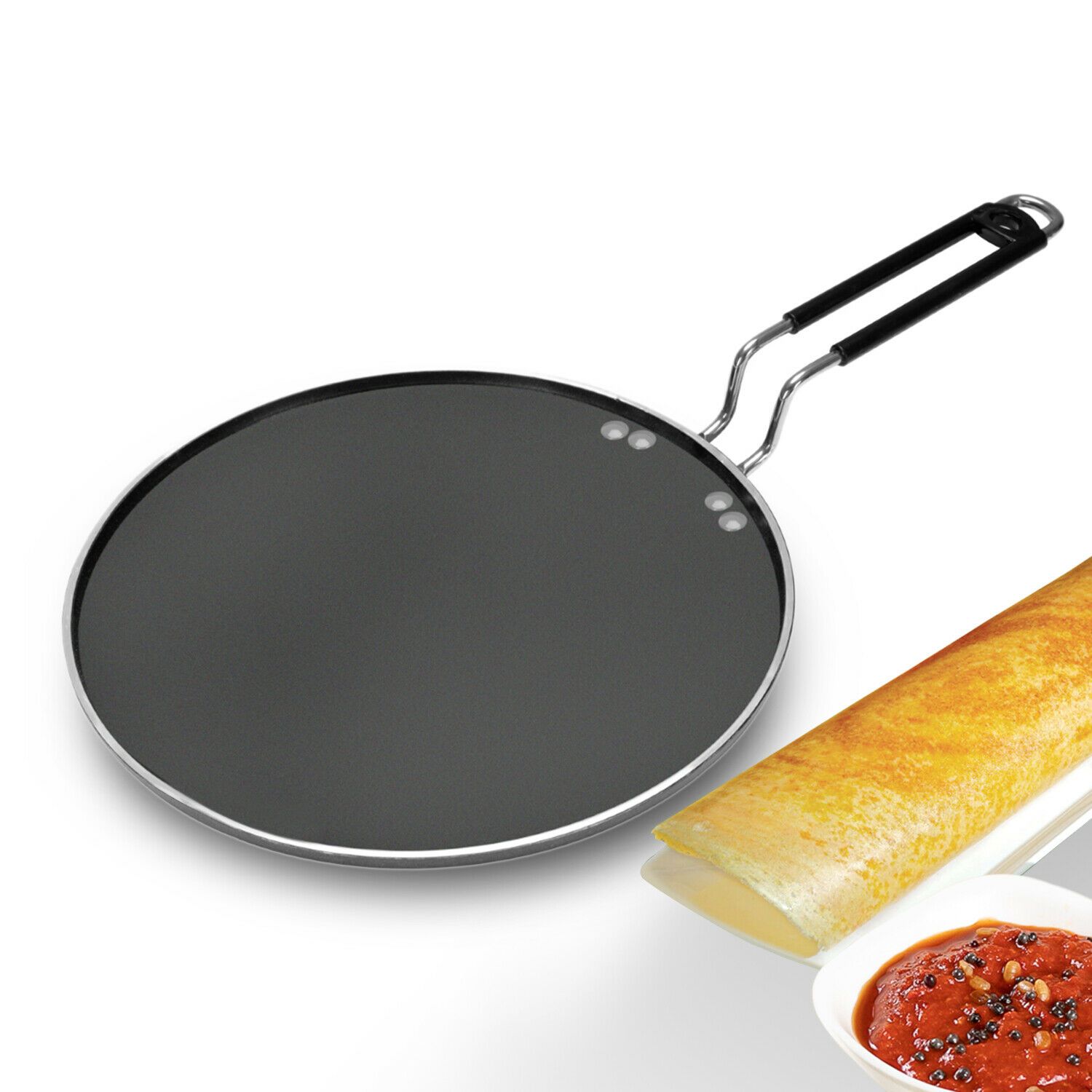 Aluminium Pancake & Tortilla Pan (27cm) Other Kitchen Royalford 